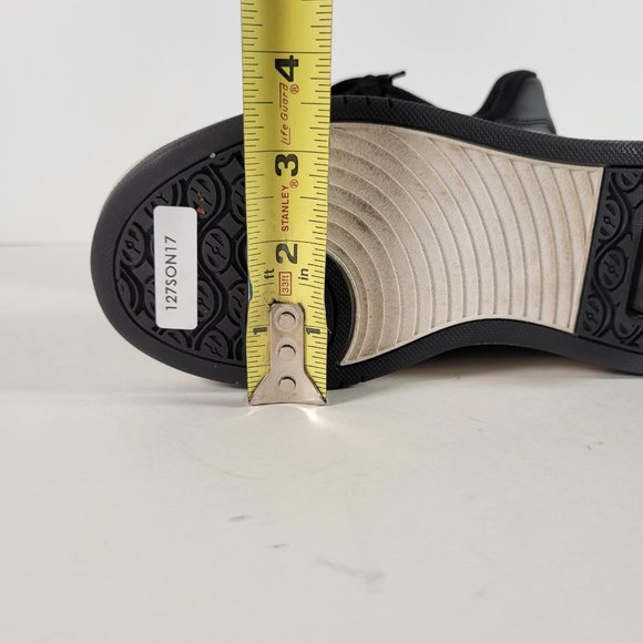 HEELYS Black Low Wheeled Heeled Shoe Unisex Kids Size 3 - Picture 3 of 11